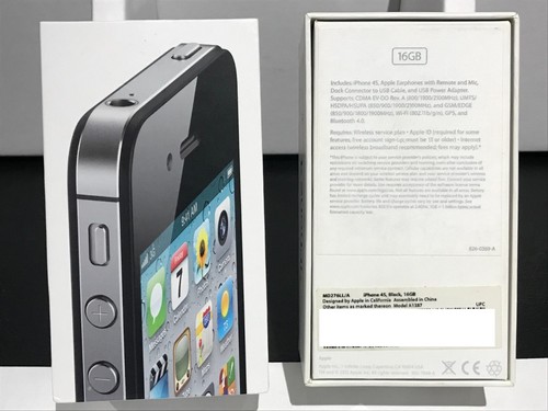Apple iphone solo scatola - 4s,