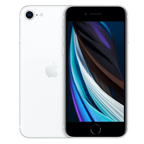 Apple iphone se2 256gb bianco - iphone,